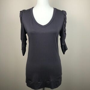 Cache 3/4 Sleeve Top Size 3